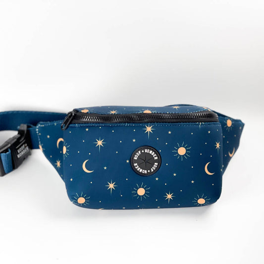 Woof + Walk Fanny Pack  -Midnight Starlight