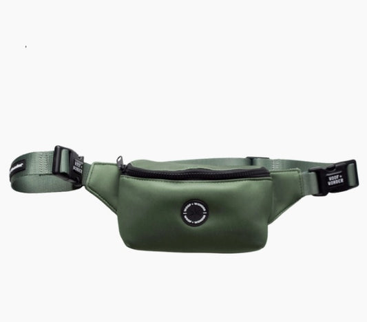 Woof + Walk Fanny Pack  -Olive