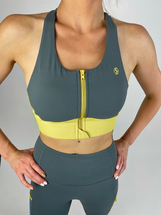 Unbranded Secondchance - Sage Cross-Sport Bra